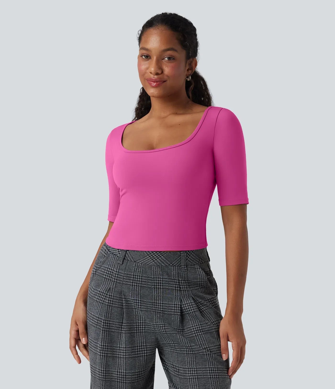 Haurelle Airy™ – Soft Touch V-Neck Shirt