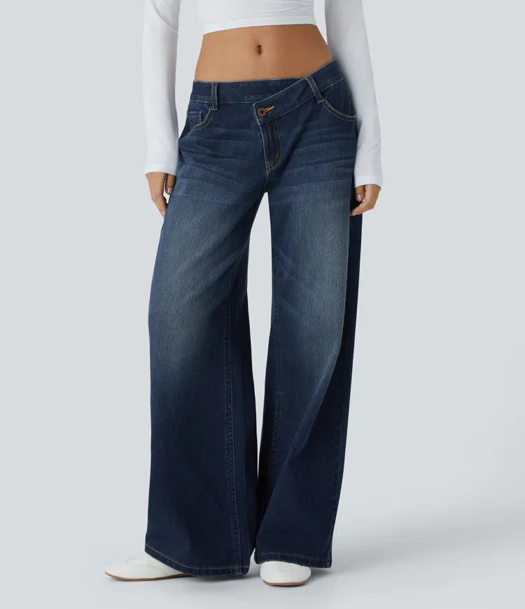 Haurelle Flex™ – Low Rise Stretch Utility Jeans