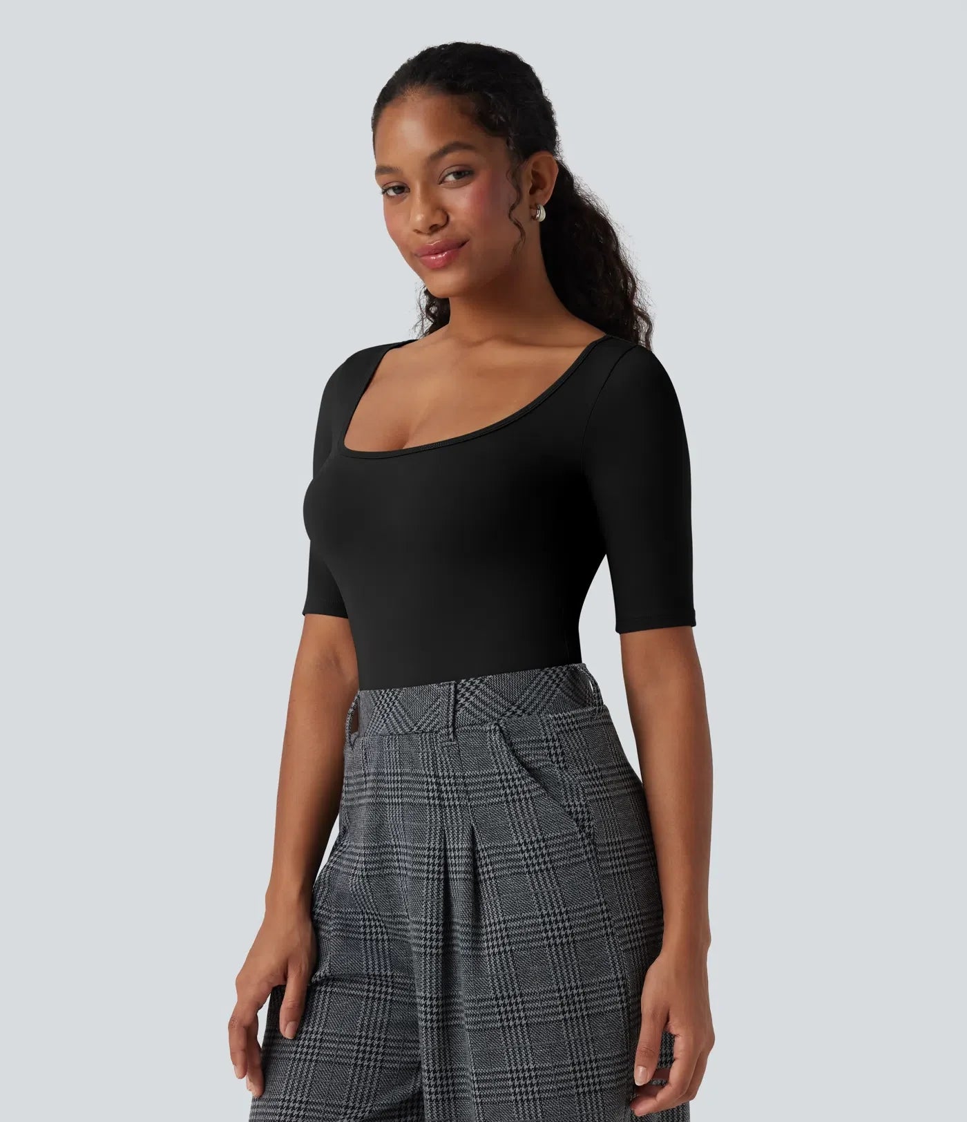 Haurelle Airy™ – Soft Touch V-Neck Shirt