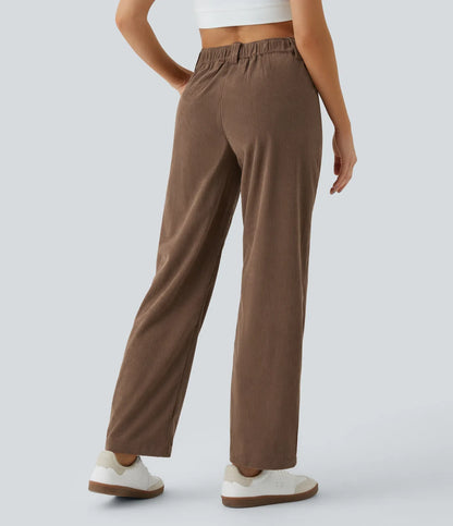 Haurelle Cord™ – Mid Rise Corduroy Pants