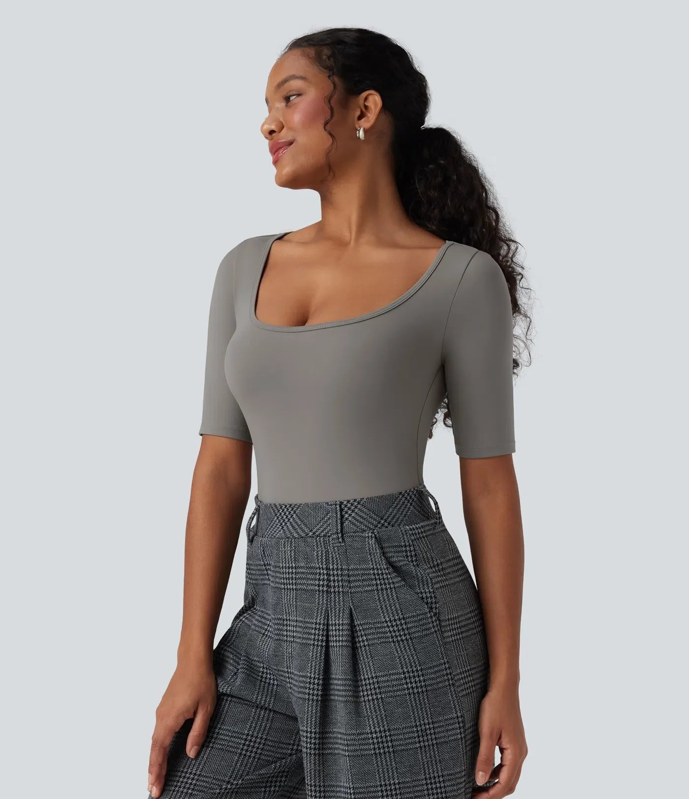 Haurelle Airy™ – Soft Touch V-Neck Shirt