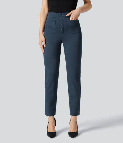 Haurelle Flex™ – High Waist Stretch Work Pants