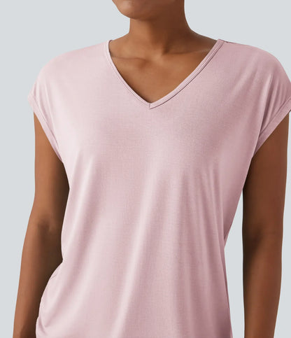 Haurelle Flex™ – Essential V-Neck Shirt