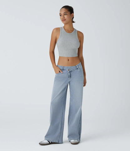 Haurelle Flex™ – Low Rise Stretch Utility Jeans