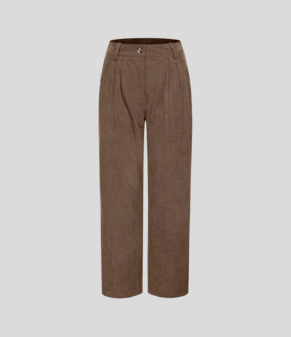 Haurelle Cord™ – Mid Rise Corduroy Pants