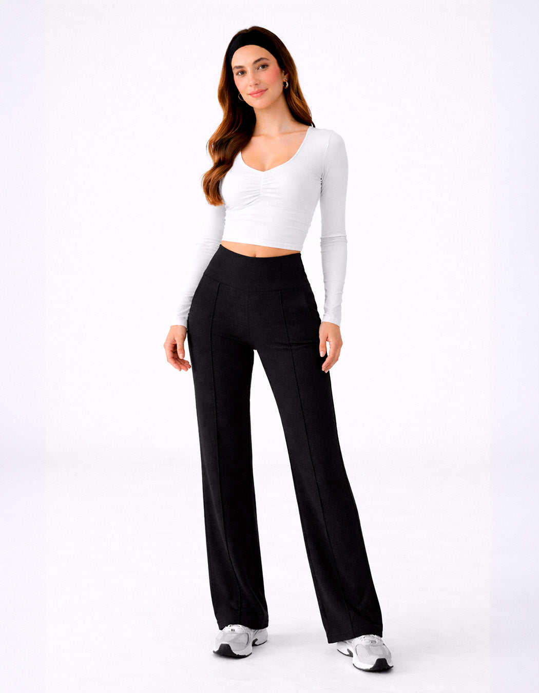 Aurella Flex Weite High Waist Hose