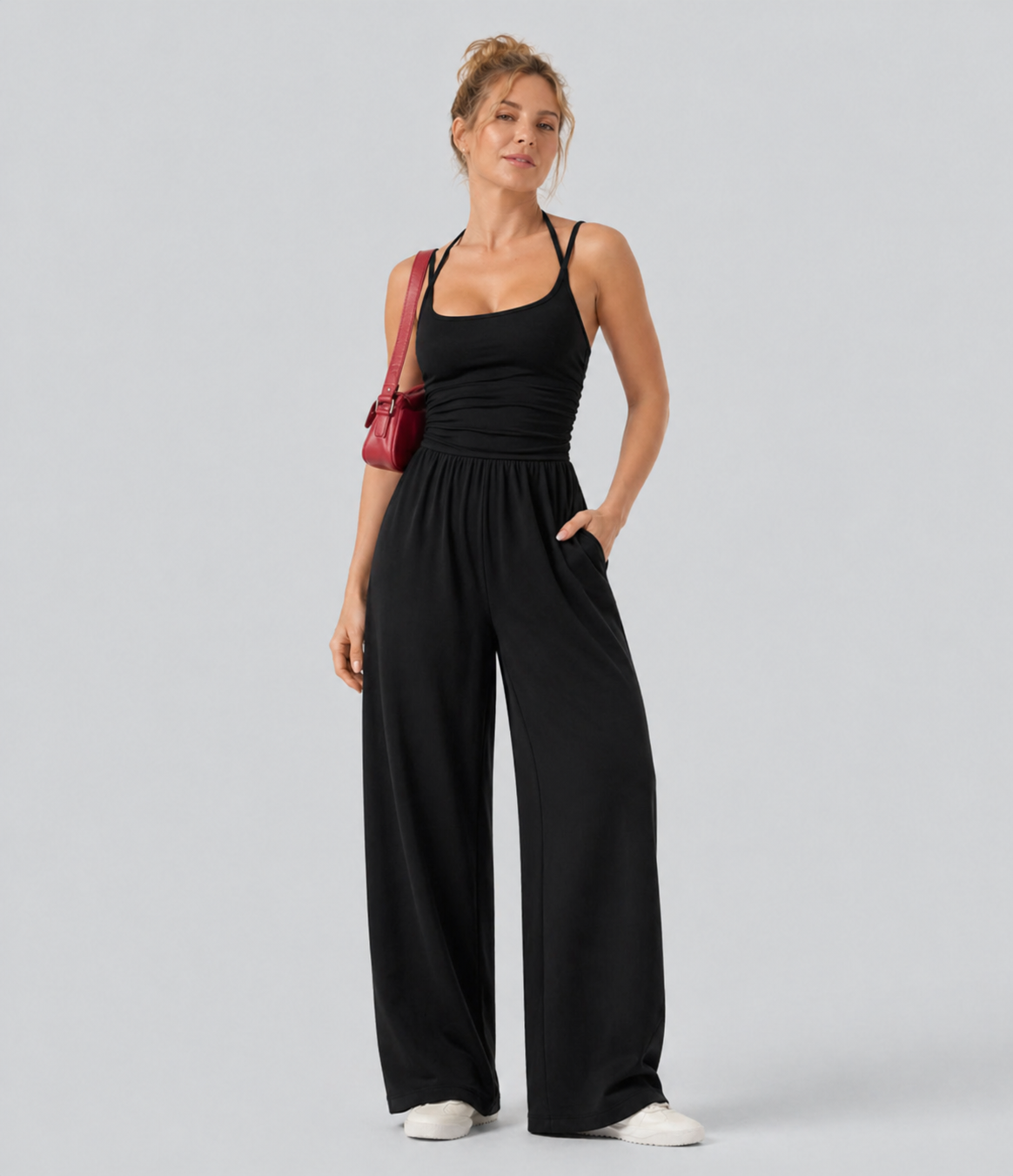 Haurelle SoftFlow™ – Wide Leg Jumpsuit