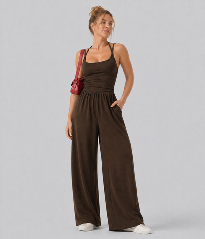 Haurelle SoftFlow™ – Wide Leg Jumpsuit