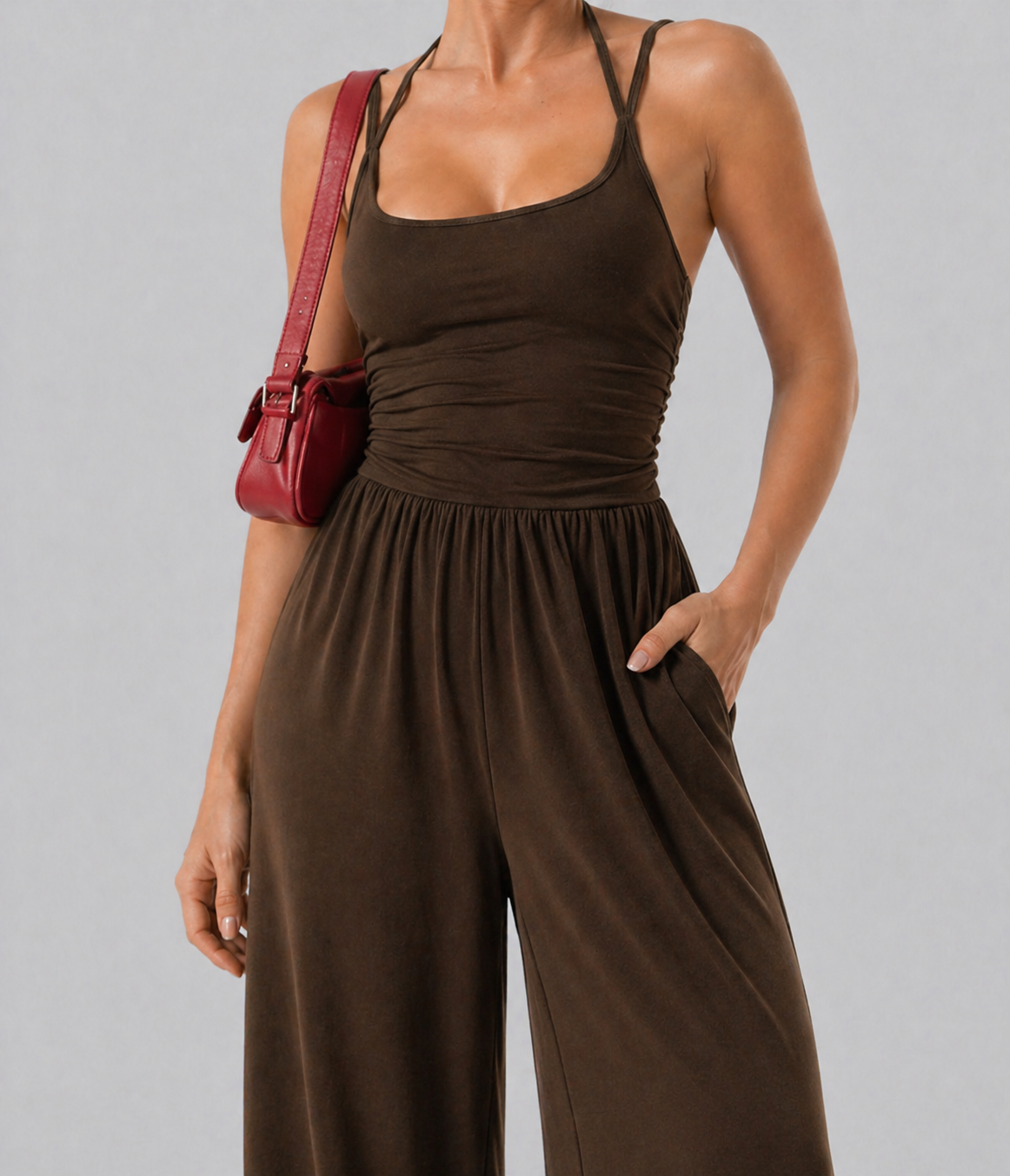 Haurelle SoftFlow™ – Wide Leg Jumpsuit