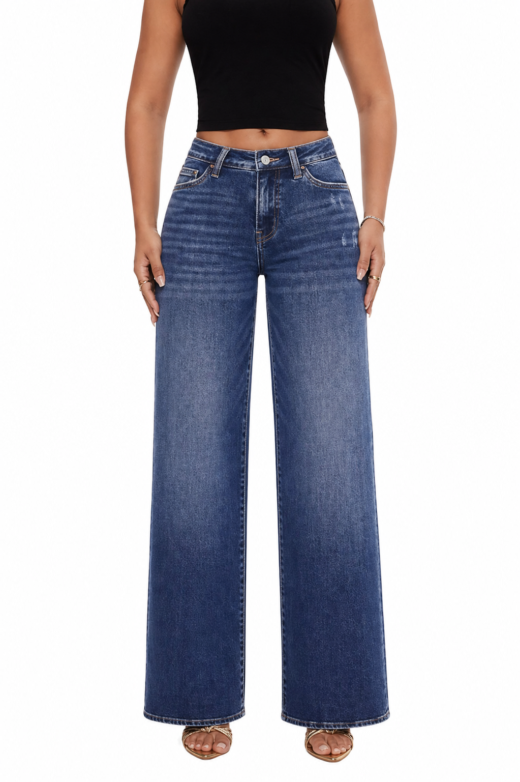 Haurelle SoftDenim™ – Wide Leg Jeans