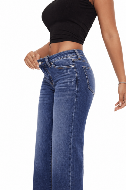 Haurelle SoftDenim™ – Wide Leg Jeans