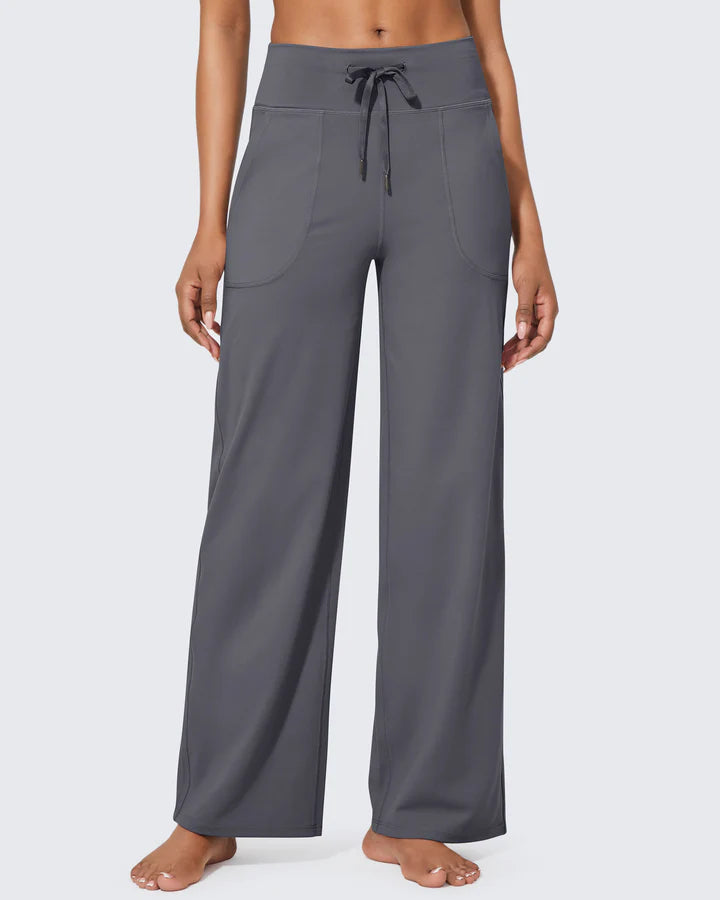 Haurelle EaseFlow™ – Wide Leg Lounge Pants