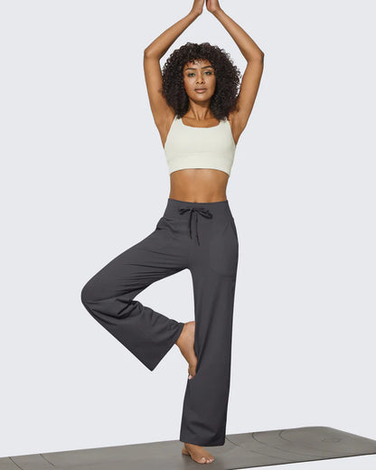 Haurelle EaseFlow™ – Wide Leg Lounge Pants