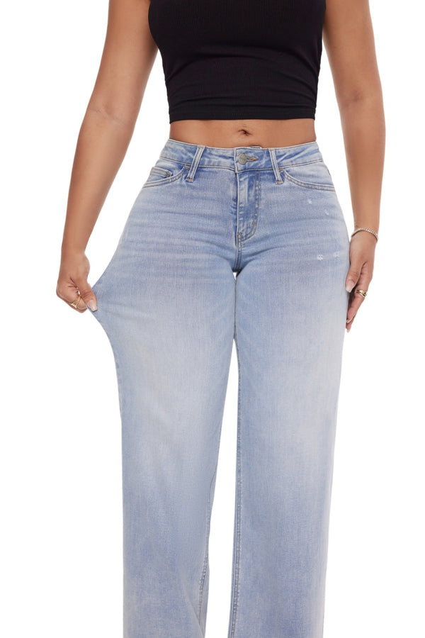 Haurelle SoftDenim™ – Wide Leg Jeans