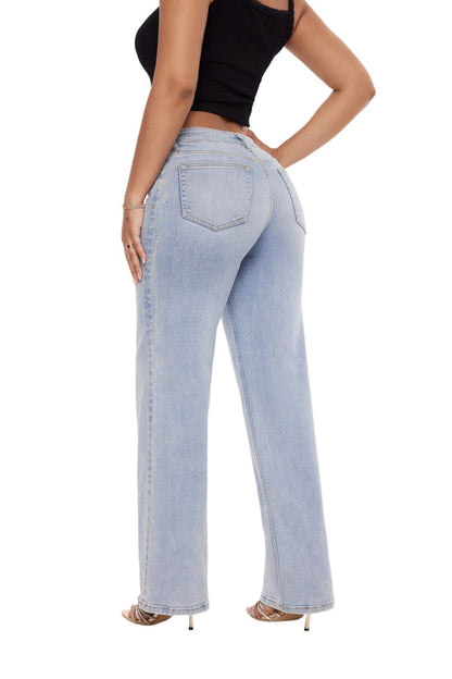 Haurelle SoftDenim™ – Wide Leg Jeans