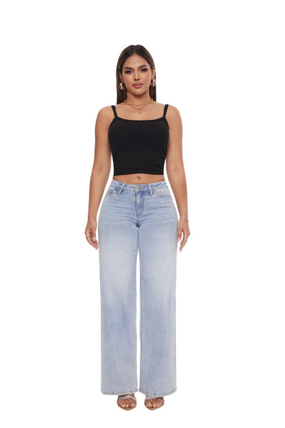 Haurelle SoftDenim™ – Wide Leg Jeans