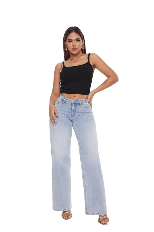 Haurelle SoftDenim™ – Wide Leg Jeans