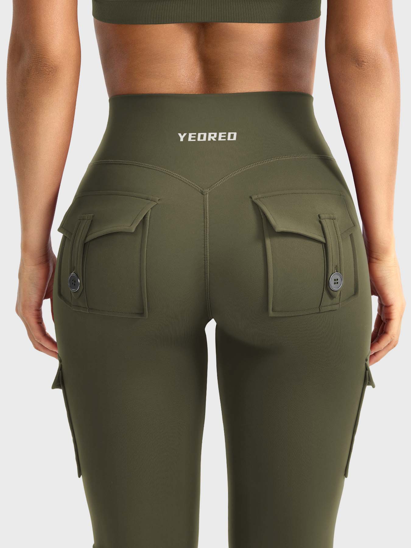 Haurelle Hedda™ – High Waist 4-Way Stretch Flared Leggings