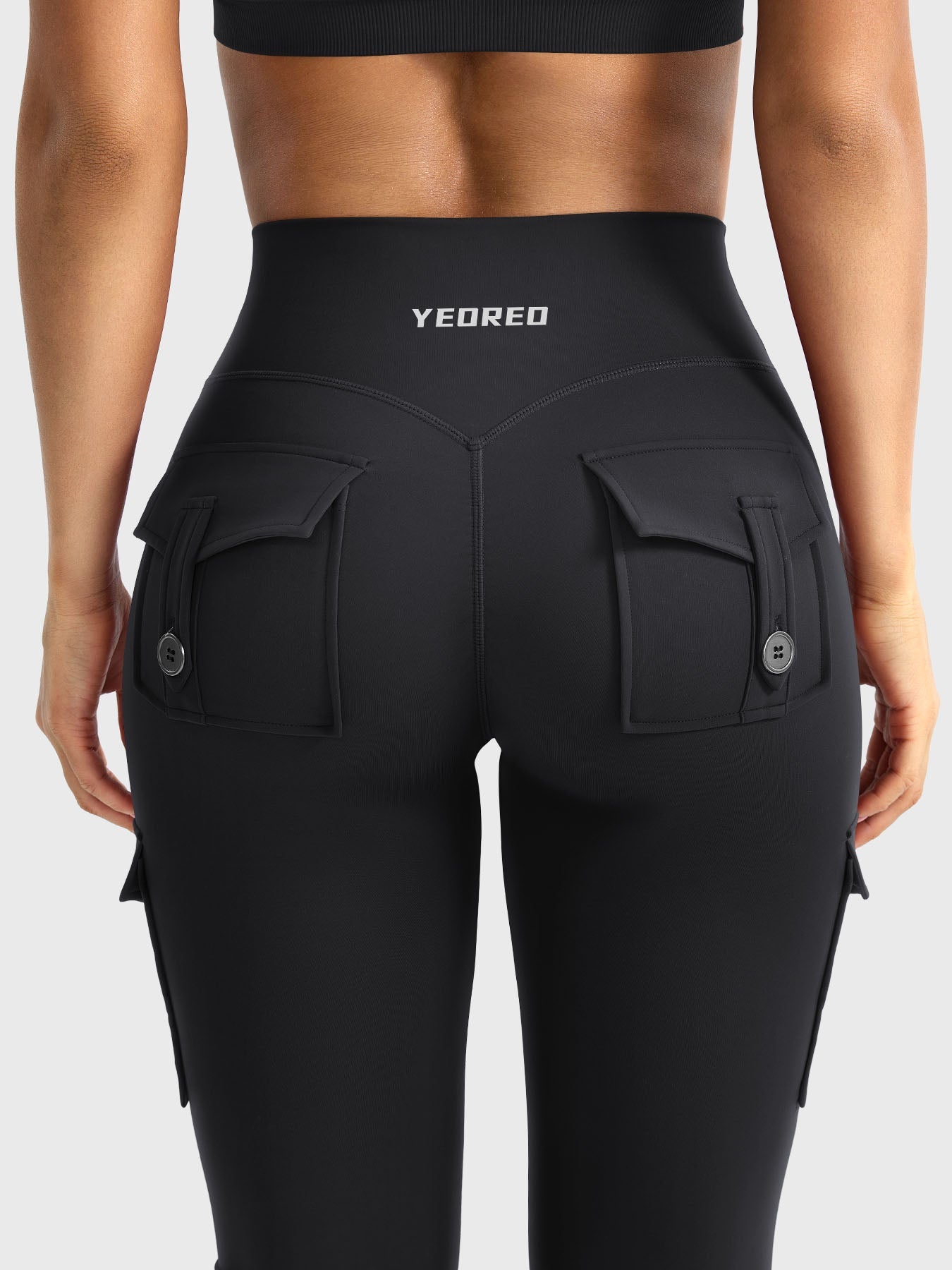 Haurelle Hedda™ – High Waist 4-Way Stretch Flared Leggings
