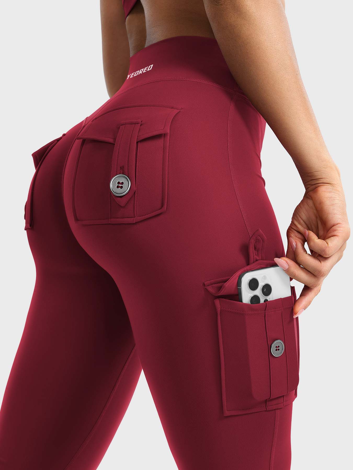 Haurelle Hedda™ – High Waist 4-Way Stretch Flared Leggings